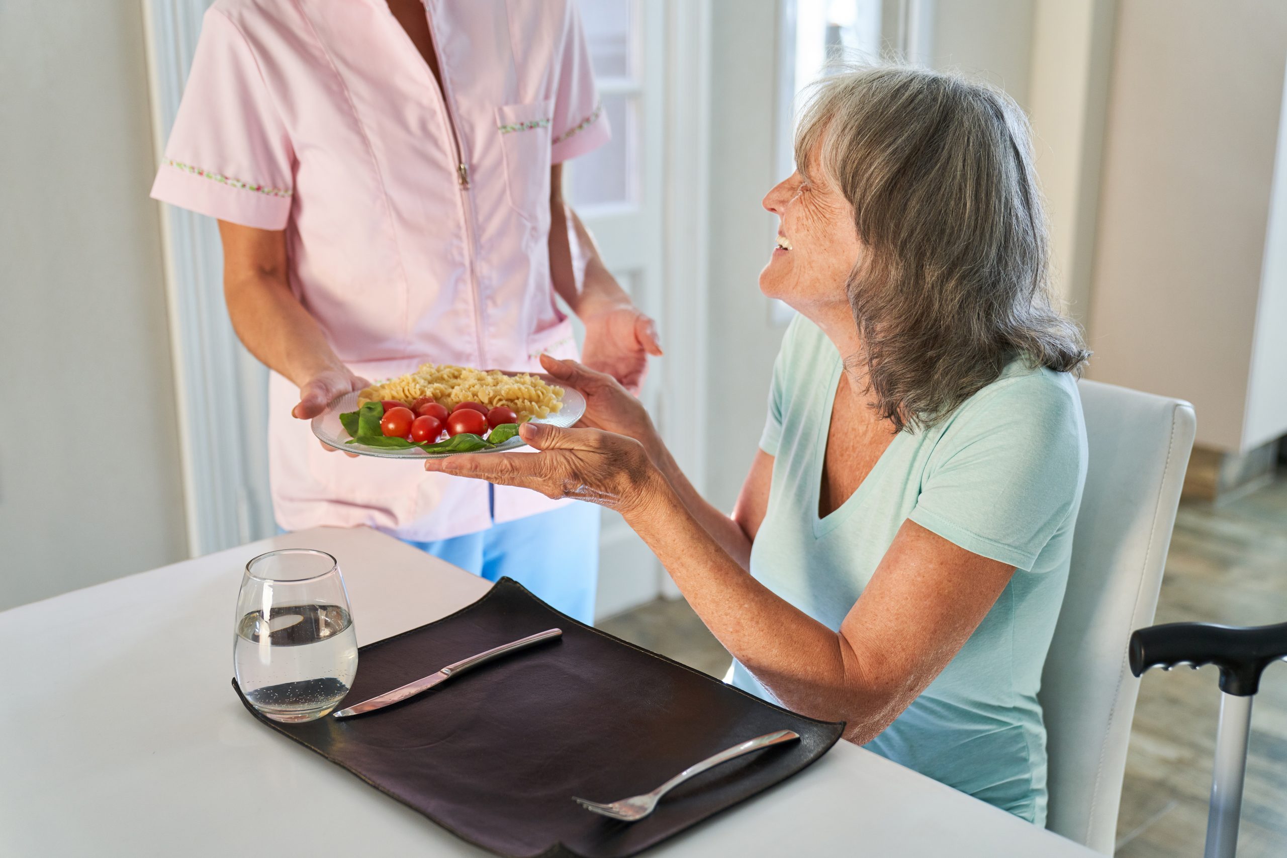 préparation de menus adaptés à domicile Lyon