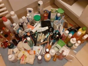 Trier et ranger ses produits d’entretien