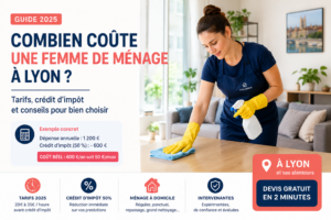 femme de ménage prix Lyon