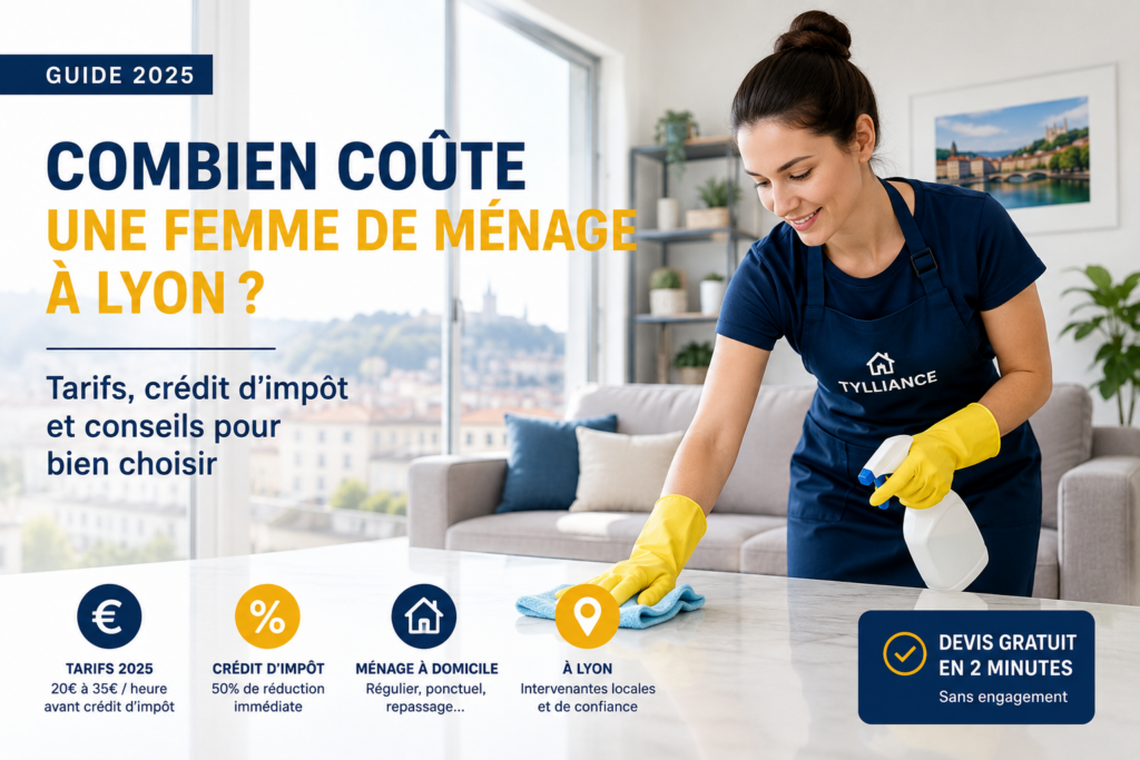 femme de ménage prix Lyon