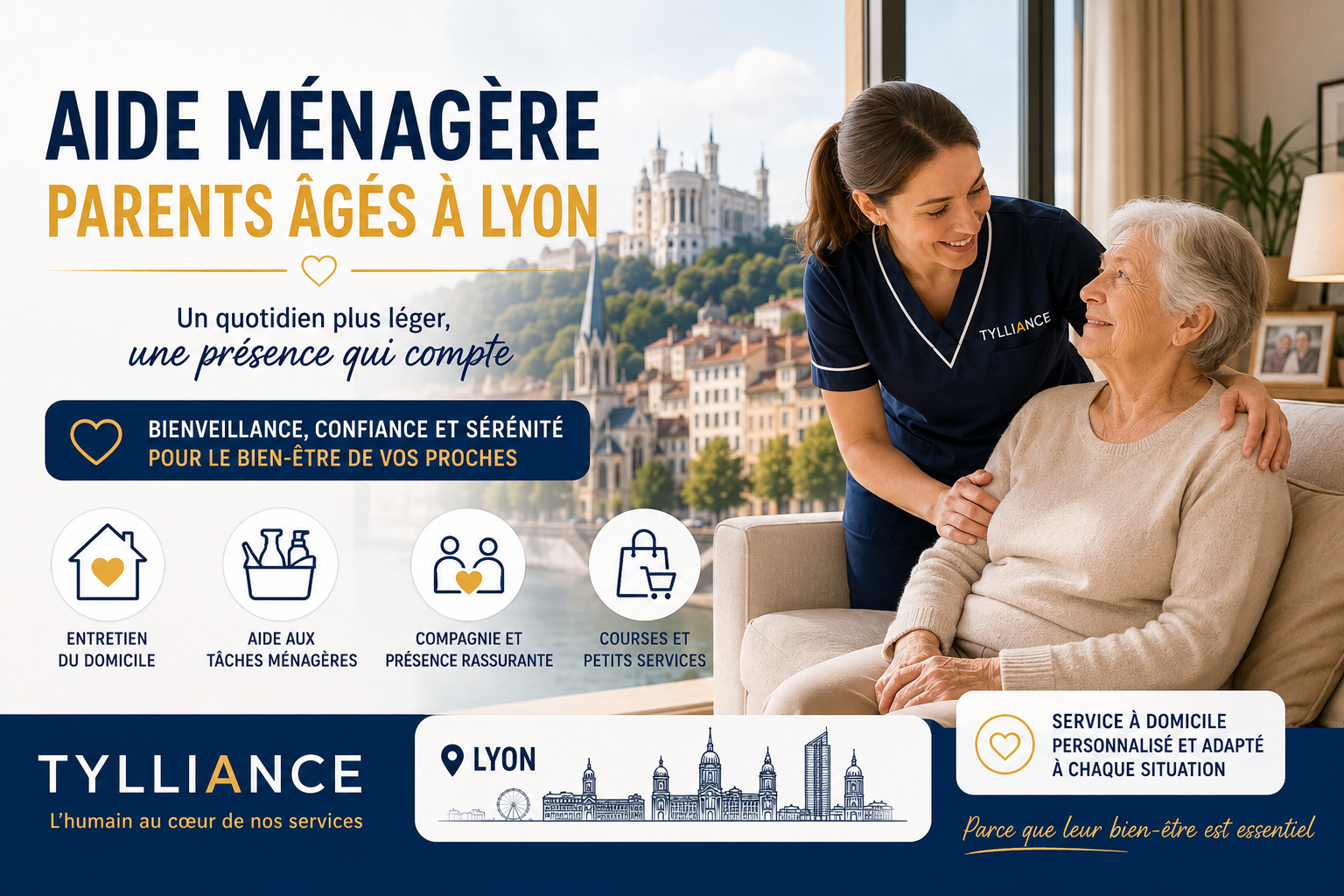 aide ménagère parents âgés Lyon