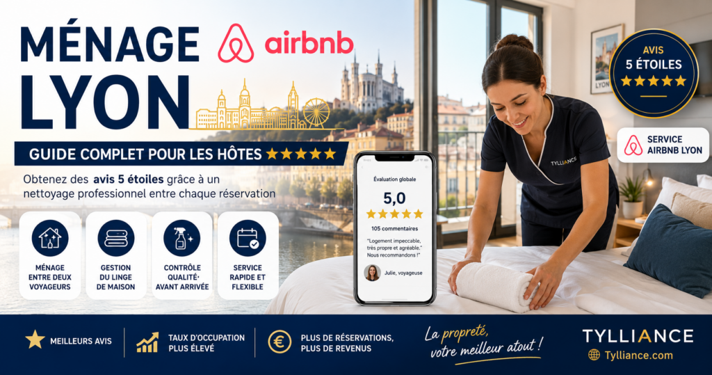 Ménage Airbnb Lyon