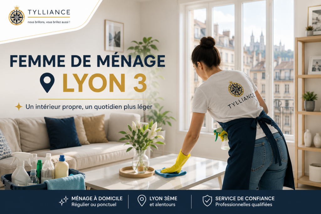 femme de ménage Lyon 3