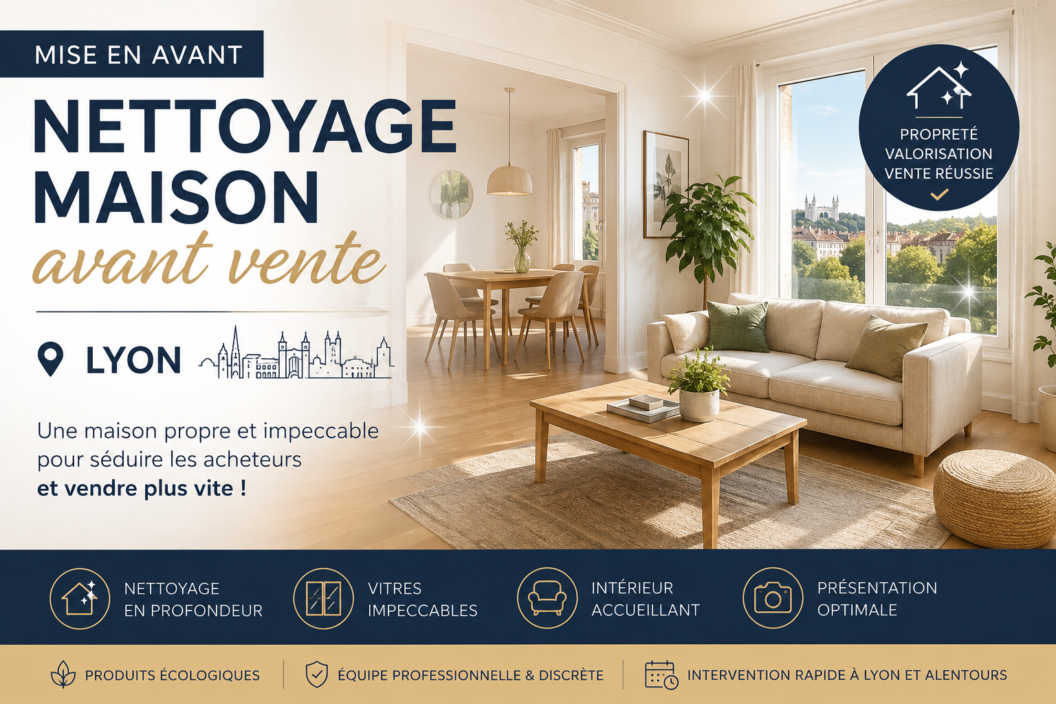 nettoyage maison avant vente Lyon