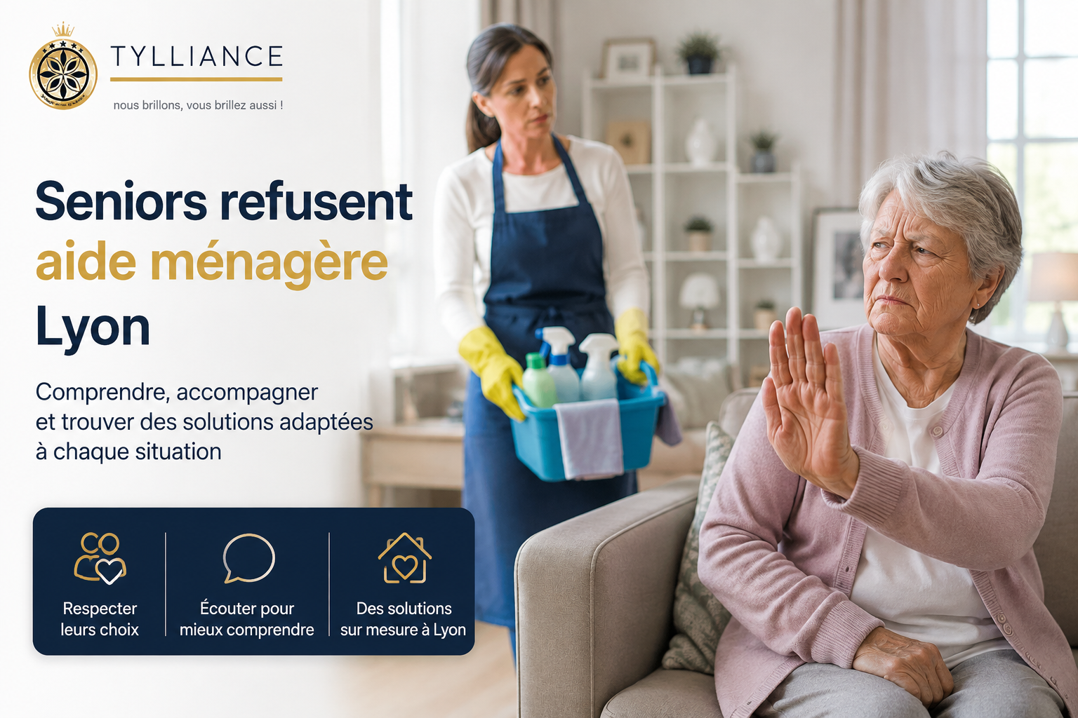 seniors refusent aide ménagère Lyon